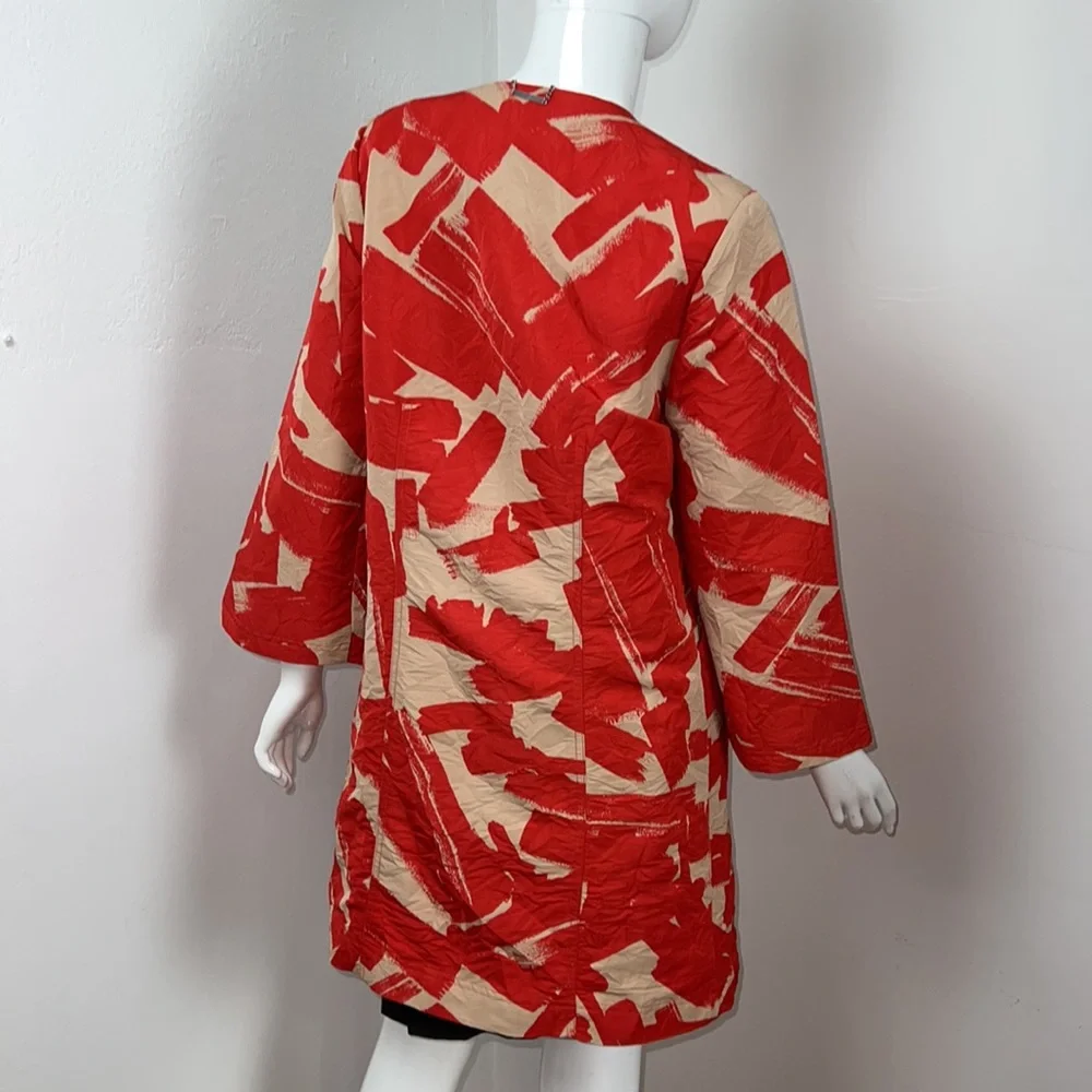 Doo.Ri Red-orange Light Weight Coat - Picture 5 of 14